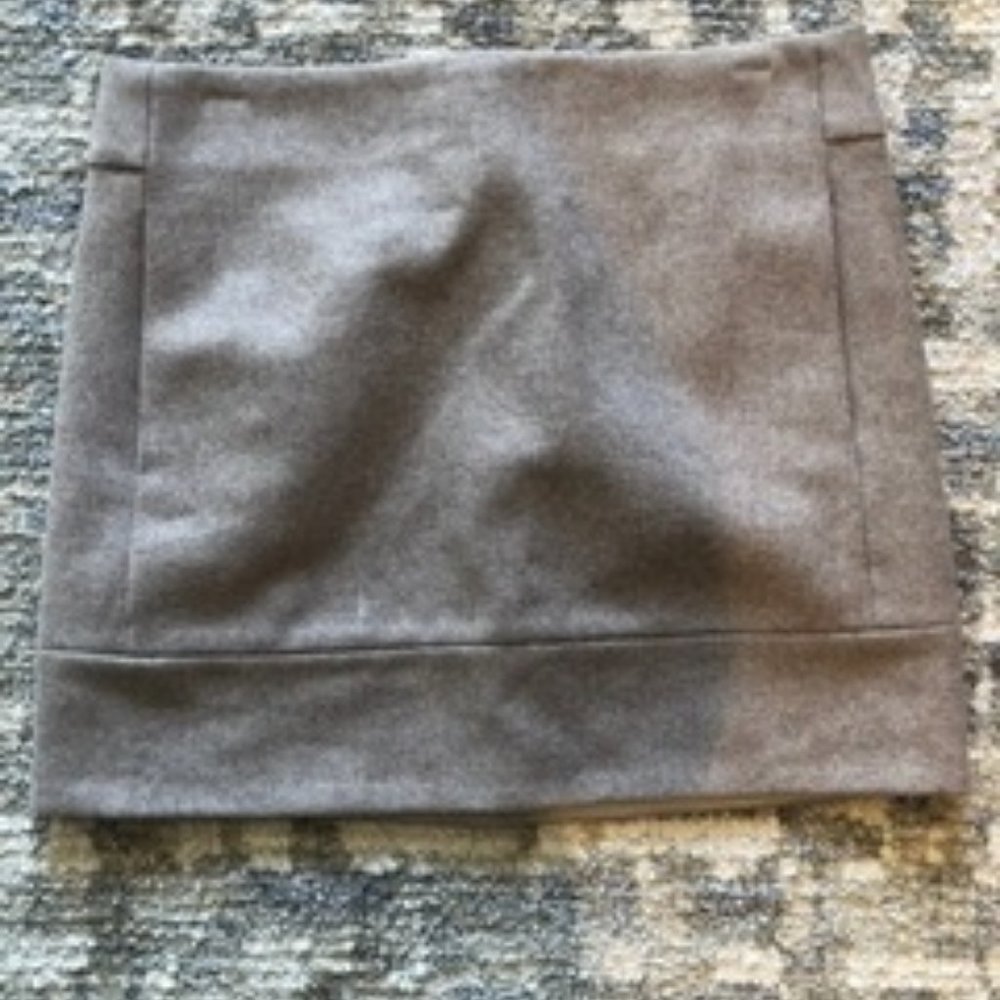 J. Crew Beige Mini Skirt